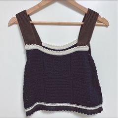 GU ニットビスチェの画像
