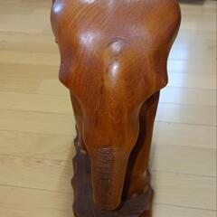 ★像の彫刻★の画像
