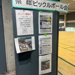 7/30沖縄市の県総でピックルボール一緒にやりましょう