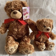 【新品】TEDDY BEAR  テディベア親子  ぬいぐるみの画像