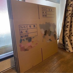 【新品・未使用】引越し用段ボール 大10・小10 計20箱お譲りします【サイズ明記・引越キャンセルのため】の画像