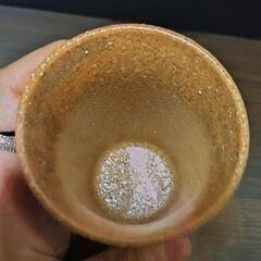 焼酎の合う渋いコップの画像