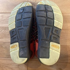 keen サンダル　レッド　26.5 メンズの画像