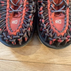 keen サンダル　レッド　26.5 メンズの画像