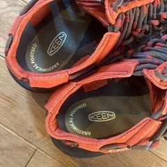 keen サンダル　レッド　26.5 メンズの画像