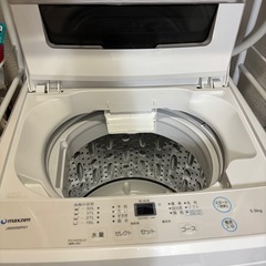 お話中【8/18(月)〜8/23(土)引取可能な方‼︎】洗濯機　の画像