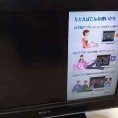 ソニー　32型 テレビ　ブラビア　液晶テレビの画像