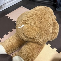 大きなクマ　ぬいぐるみの画像