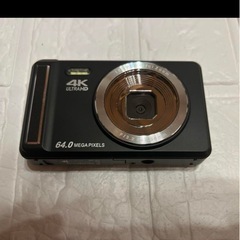 デジカメ 4K 6400万画素 デジタルカメラ 2.8インチ カメラの画像