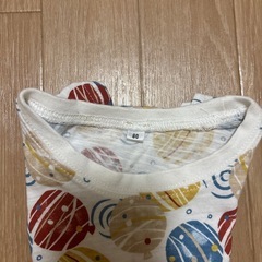 ベビーワンピースヨーヨー柄の画像