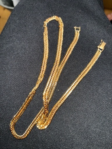 K18 喜平ネックレス 12面トリプル