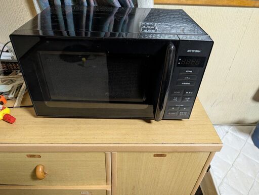 アイリスオーヤマ 電子レンジ 17L ターンテーブル ヘルツフリー
