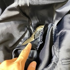 スーツ ジャケット 難ありの画像