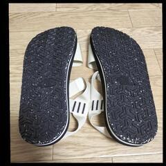 ※商談中※未使用品 THE NORTH FACE ザ・ノースフェイス  ストラップサンダル SKEENA オフホワイト×ブラック メンズ 27cm の画像