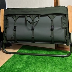 DOD(ディーオーディー) グッドラック　ソファー　ロー 座面の低い2人掛け折りたたみチェア 【アルミ合金製】 CS2-900-TN / KH / BK キャンプチェア　椅子　キャンプ椅子　アウトドア椅子　ソファー
の画像
