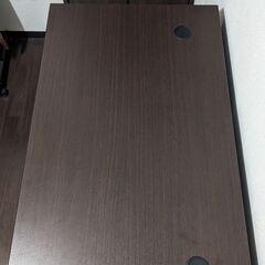 【無料】デスク 120×70／分解済・休日引取限定の画像
