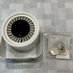 卓上扇風機 小型 サーキュレーター 3000mAh 卓上＆壁掛け USB充電式の画像