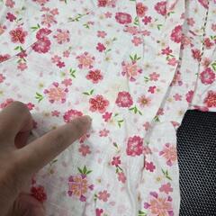 size95　桜柄甚平の画像
