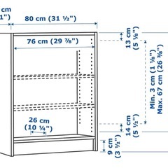 IKEA 本棚　BILLYの画像