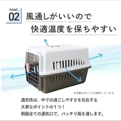 犬　猫　 クレート　ケージ　　ペットキャリー　ハードの画像
