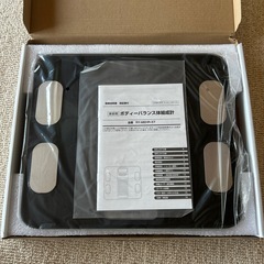 新品未使用　　体重計の画像