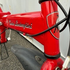 折りたたみ自転車 20インチ 6段変速 ランボルギーニ TL-FLD20の画像