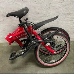 折りたたみ自転車 20インチ 6段変速 ランボルギーニ TL-FLD20の画像