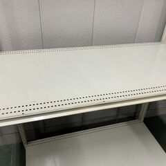 2段 陳列棚 陳列ラック 什器 店舗 幅123cm×奥行65cm×高さ166cmの画像
