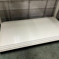 2段 陳列棚 陳列ラック 什器 店舗 幅123cm×奥行65cm×高さ166cmの画像