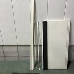 2段 陳列棚 陳列ラック 什器 店舗 幅123cm×奥行65cm×高さ166cmの画像