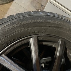 スタッドレスタイヤホイール付き　215/60R16の画像