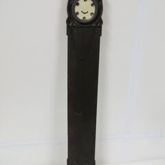 SHINKO 温度計付き 壁掛けミラー 鏡 家庭用 昭和レトロ 幅13.5cm×高さ87cmの画像