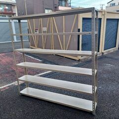 メタルラック 2台（良好な状態、無料）の画像