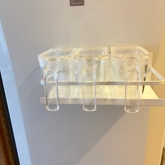 ニトリ 調味料ラック・調味料入れセットの画像