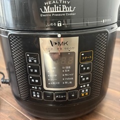 電気式【安全】圧力鍋の画像