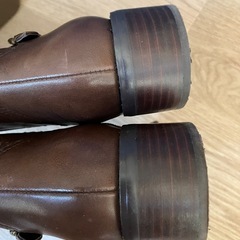 piedi nudi本革ブーツ　24.5の画像