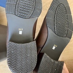 piedi nudi本革ブーツ　24.5の画像