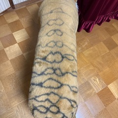 トラのぬいぐるみの置物の画像