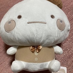 しろまる　約30センチ　ぬいぐるみ　2個セットの画像