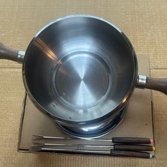 昭和レトロ　チーズフォンデュセットの画像
