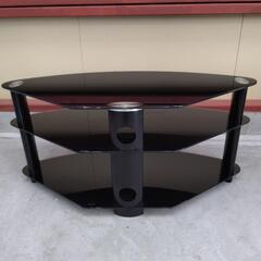 20250722003　家具　ガラステレビ台の画像