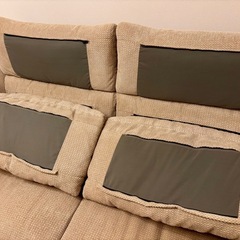 ハイバックファブリックソファの画像
