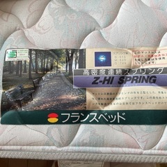 ダブルベッド〜フランスベッドの画像