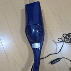 ツインバード ハンディー クリーナー カークリーナー DC電源専用 ブルー HC-5233の画像