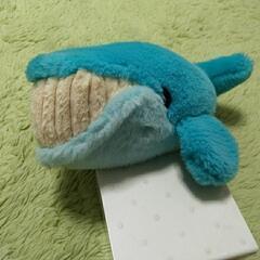 綺麗で可愛いい🐳クジラのぬいぐるみの画像