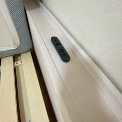 セミダブル　ベットフレームの画像
