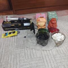 マイク　貯金箱　碁石