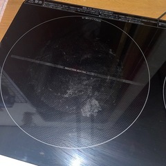IHクッキングヒーター　２口　アイリスオーヤマ　取引中の画像