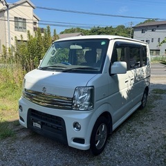平成26年スズキ エブリィワゴンPZターボ ❗️走行距離5.8万km DA64Wの画像