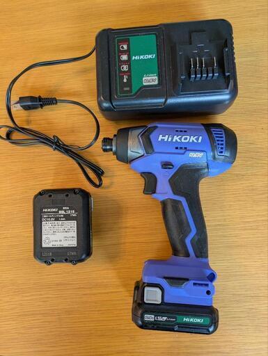 最終値下げ！！ 新品未使用ハイコーキ(コードレスインパクトドライバ HiKOKI（ハイコーキ） 36Vコードレスインパクト